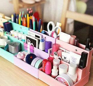 韓式精致文具 咖啡蛋糕主題桌面收納盒的零售與代理新商機(jī)